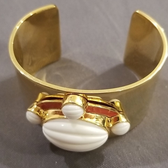 💕TRINA TURK💕 Palm Springs Stone Cuff Bracelet - Picture 6 of 10